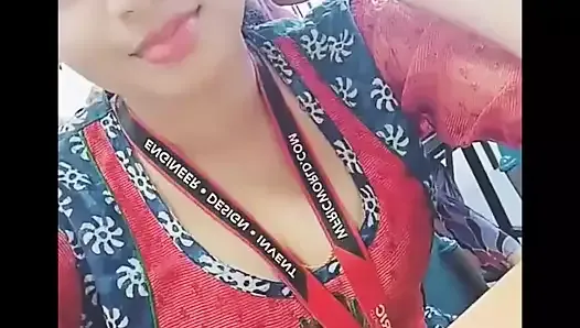 tamil wife cleavage voyeur videos