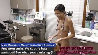 Nicole Luva When Dr. Aria Nicole Walks In Butt Naked To Perform Examination! See Entire Movie "The Doctors New Scrubs"