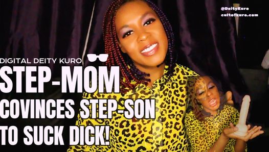 PROMO: STEP-MOM convinces STEP-SON to suck DICK!