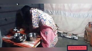 Bhabhi fucked by brother-in-law in kitchen