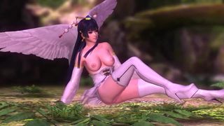 Hot and Sexy Nyotengu Dancing and showing tits for you!