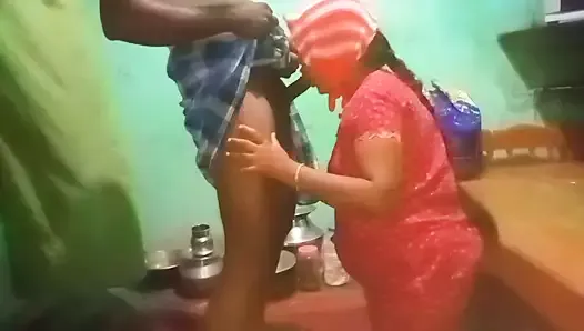 Tamil aunty doggy style with hasband