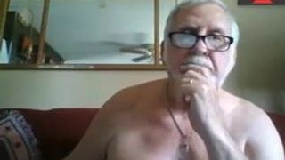 grandpa cock ass show