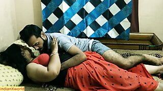Hot bhabhi makes happy her boss with the best sex