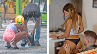 Barely Legal Super Skinny Brazilian Teen Gets Hard Sex After
