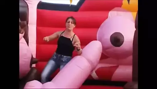 adult bouncy castle to hire