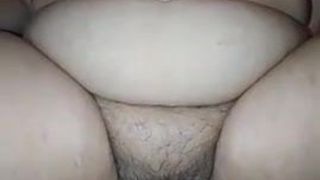 This young bitch got somme good hairy pussy