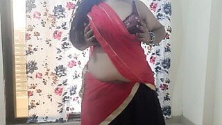 INDIAN NAUGHTY HORNY DESI BHABHI GETTING READY FOR HER STRIP PARTY