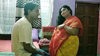 Indian Hot Bhabhi XXX sex with Innocent Boy! With Clear Audio
