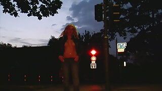 Cock chase challenge! Blonde slut takes them all!