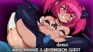 Квест в подземелье Mage Kanade - игра с хентай - пробная версия - Dieselmine