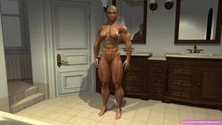 Blond Muscle Growth