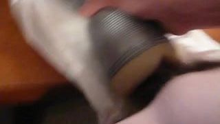 Cum deep in Fleshlight and let cum drip out