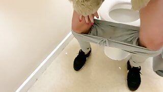 Piss in public toilets