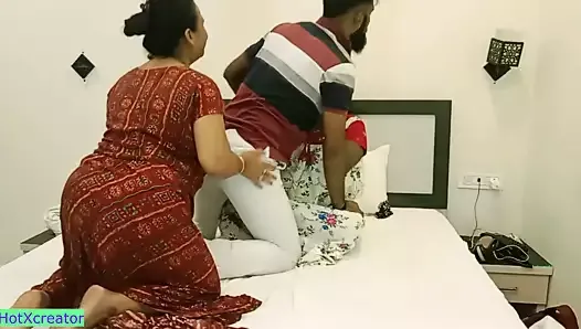 Desi Cheating Husband Caught by Wife Family Threesome Sex with Bangla Audio xHamster