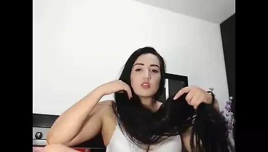 Sexy Long Haired Colombian Striptease, Long Hair, Hair | xHamster