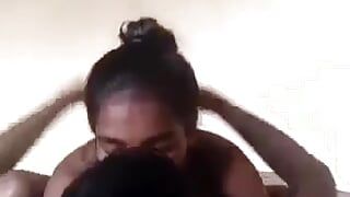 Indian amateur couple have hot sex in hotel IN FRONT OF THE CAMERA