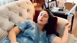 Kareena with her mouth open. Milf
