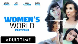 ADULT TIME - WOMEN'S WORLD Casey Calvert, Victoria Voxxx, Alex Coal, and Marica Hase - PART 4