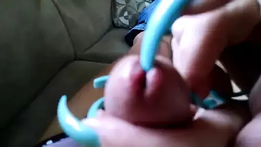 Blue Nails HD Porn Videos 
