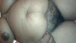 Indian aunty nude  for her lover bf