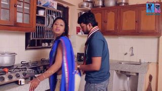 Indian Telugu Soni Priya – romance in kitchen