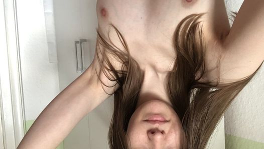 MY first sex video! Long and Large Labia Teen