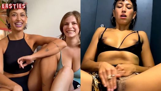 Ersties - Leidenschaftlicher Lesben-Sex auf der Zugtoilette