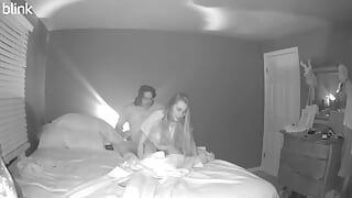 Real Home Blowjob and Sex Caught on Camera