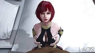 ute Short-Haired Gurl Busy With Boobjob 2