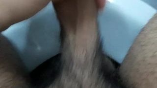 Indian 7 inch masturbation in bathroom
