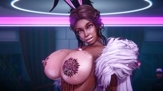 THICC Stripper With Big Boobs And Ass Used By Customer (3D)