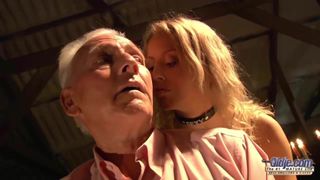 Seductive young babe sex with horny old man Teen Fucked
