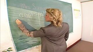 Hot Teacher Ms Stunning Sunner fucks her Student