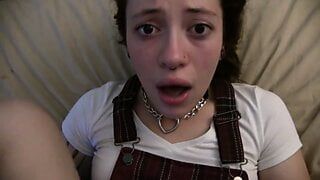 School Girl Step-Daughter Wants Step-Daddy&#039;s Cum! Male POV