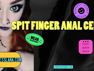 Camp Sissy Boy Presents Spit Finger Anal – Cei