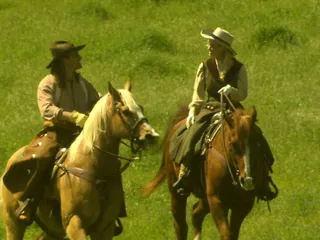 Horses Fucking Farm video: Riding horses and fucking on a farm – women in white!