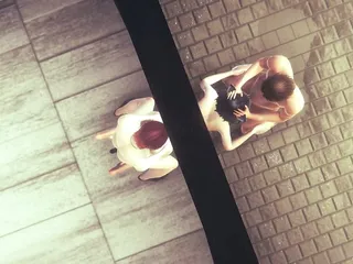 Hentai Uncensored 3D - Kitty Handjob 69 And Threesome