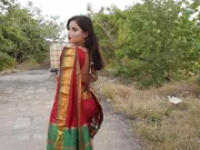 New Bride Look Stripping and Teasing