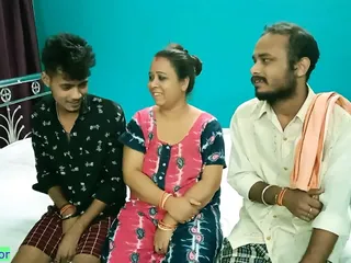 Hot Milf Aunty Shared! Hindi Latest Xxx Threesome Sex
