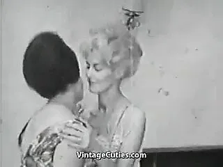 Vintage 1950, Mature Granny, Hairy Lesbians, 1950s