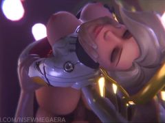 Overwatch Mercy Getting A Sensational Pounding