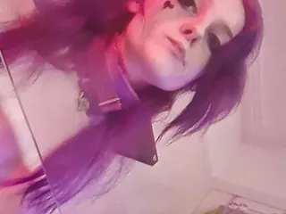 HD Videos, Close up, Tiny, Purple Hair