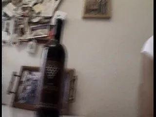 Teen Bitch Has Sex With A Glass Bottle!