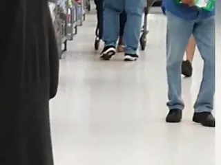 Tit out at supermarket...