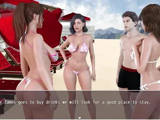 Adult Cartoon, Sexy Bikini, Bikini Girl, Cartoon