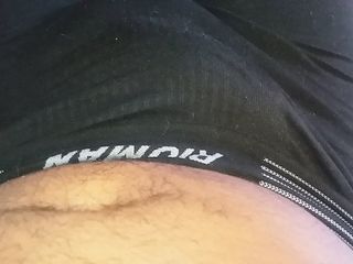 Sensualizing For You With My Black Underwear, I Am Ready To Fuck Your Ass My Love, You Can Call Me Daddy