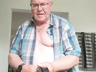 Tit Slapping With The Belt