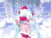 Santa Miku - White Snow Princess (3D HENTAI)