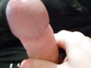 Fingering dick with foreskin 9...